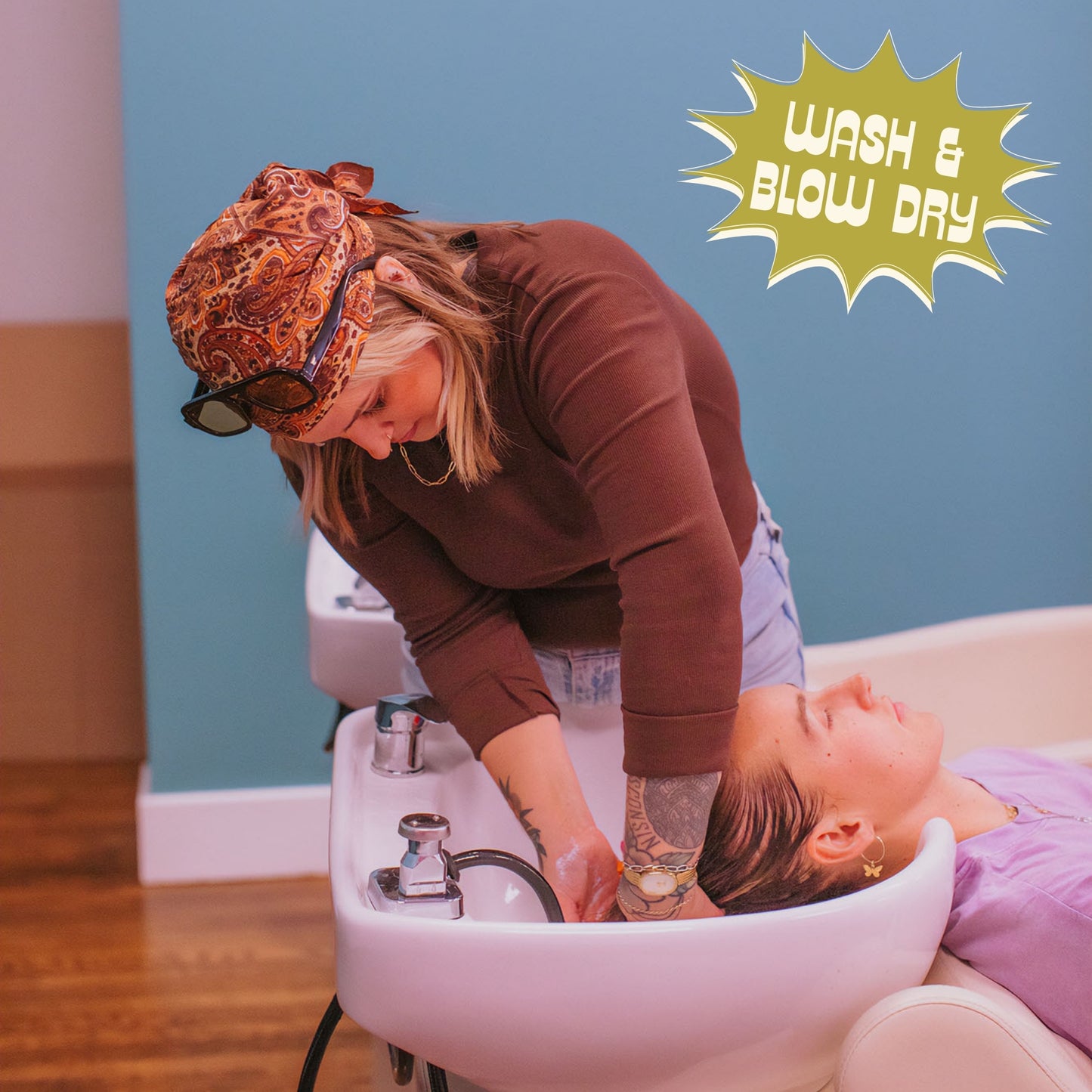 Shampoo & Blow-Dry with Katelynn Taylor